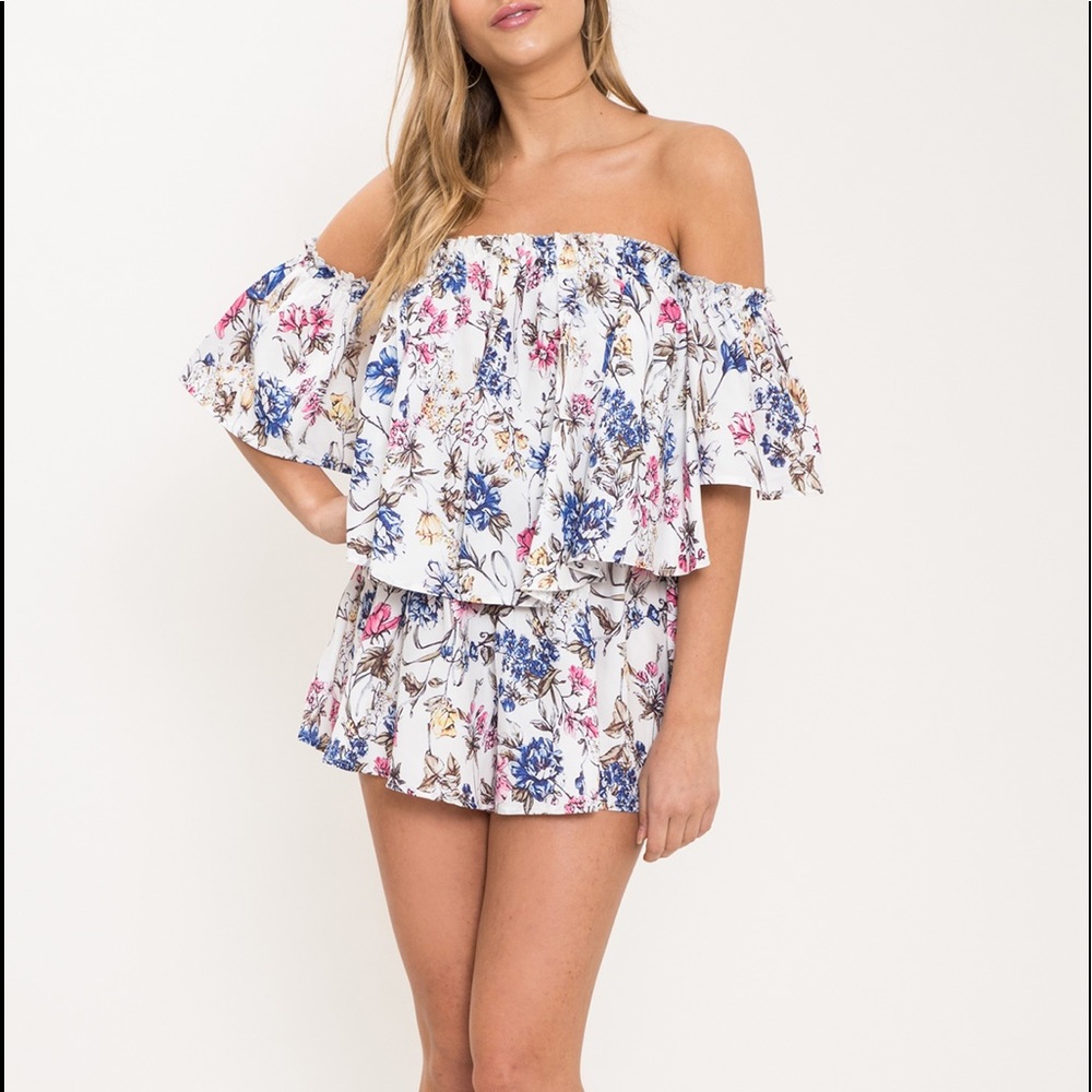 Floral Romper